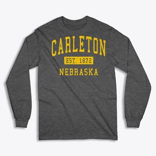 Carleton Nebraska Classic Established Classic Long Sleeve T-Shirt