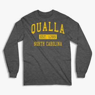 Qualla North Carolina Classic Established Classic Long Sleeve T-Shirt