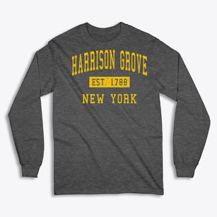 Harrison Grove New York Classic Established Classic Long Sleeve T-Shirt