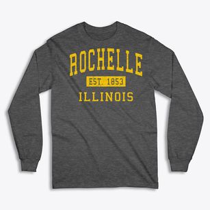 Rochelle Illinois Classic Established Classic Long Sleeve T-Shirt