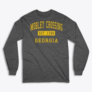 Mobley Crossing Georgia Classic Established Classic Long Sleeve T-Shirt