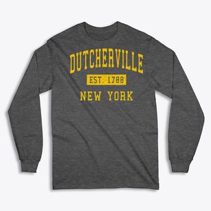 Dutcherville New York Classic Established Classic Long Sleeve T-Shirt