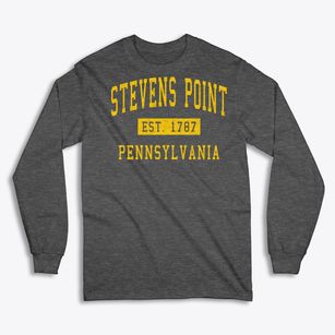 Stevens Point Pennsylvania Classic Established Classic Long Sleeve T-Shirt