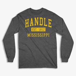 Handle Mississippi Classic Established Classic Long Sleeve T-Shirt