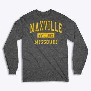 Maxville Missouri Classic Established Classic Long Sleeve T-Shirt