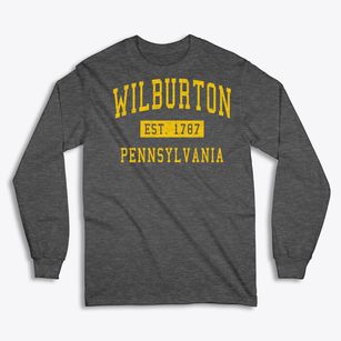 Wilburton Pennsylvania Classic Established Classic Long Sleeve T-Shirt