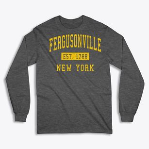 Fergusonville New York Classic Established Classic Long Sleeve T-Shirt