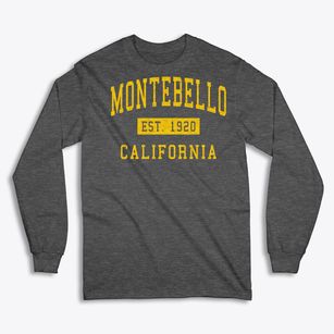 Montebello California Classic Established Classic Long Sleeve T-Shirt