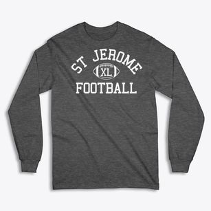 St Jerome Parish Classic Football Classic Long Sleeve T-Shirt