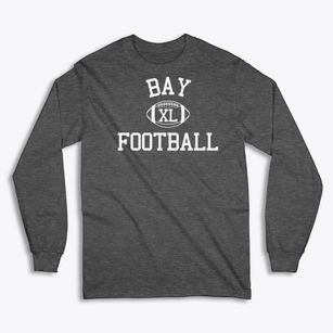 Bay High School Classic Football Classic Long Sleeve T-Shirt