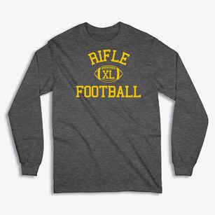 Rifle High School Classic Football Classic Long Sleeve T-Shirt