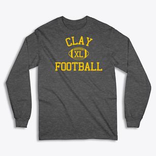 Clay Center Community High School Classic Football Classic Long Sleeve T-Shirt