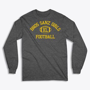 Bnos Sanz Girls School Classic Football Classic Long Sleeve T-Shirt