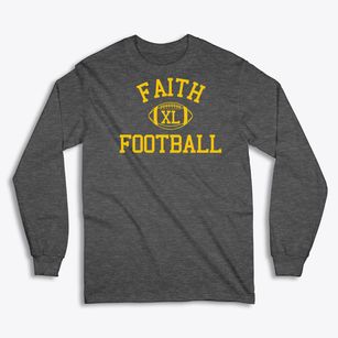 Faith Christian School Classic Football Classic Long Sleeve T-Shirt