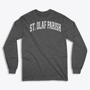 St Olaf Parish Varsity Arch Classic Long Sleeve T-Shirt