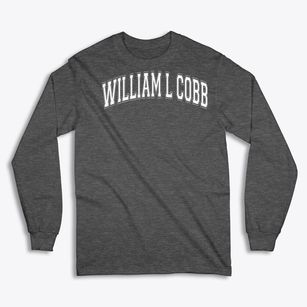 William L Cobb Elementary School Varsity Arch Classic Long Sleeve T-Shirt