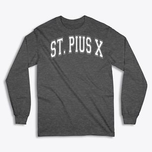 Saint Pius X School Varsity Arch Classic Long Sleeve T-Shirt