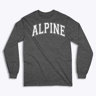 Alpine Elementary School Varsity Arch Classic Long Sleeve T-Shirt