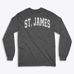 Saint James Catholic School Varsity Arch Classic Long Sleeve T-Shirt