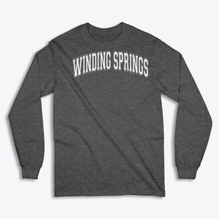 Winding Springs Elementary School Varsity Arch Classic Long Sleeve T-Shirt