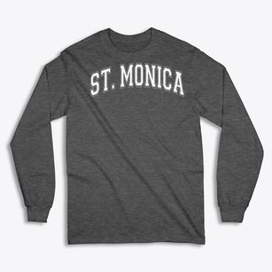 Saint Monica School Varsity Arch Classic Long Sleeve T-Shirt