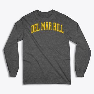 Del Mar Hill Academy Varsity Arch Classic Long Sleeve T-Shirt