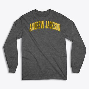 Andrew Jackson Elementary School Varsity Arch Classic Long Sleeve T-Shirt