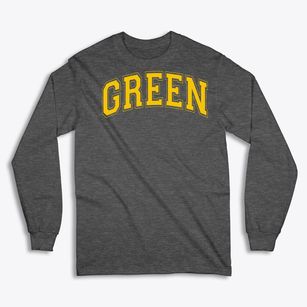 Green Elementary School Varsity Arch Classic Long Sleeve T-Shirt