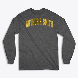 Arthur F. Smith Middle Magnet Varsity Arch Classic Long Sleeve T-Shirt