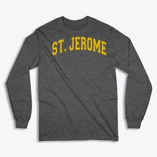 Saint Jerome School Varsity Arch Classic Long Sleeve T-Shirt