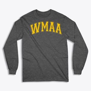 West Michigan Aviation Academy Varsity Arch Classic Long Sleeve T-Shirt
