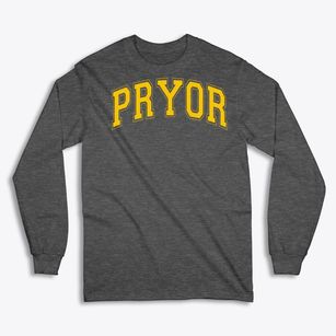 Pryor Senior High School Varsity Arch Classic Long Sleeve T-Shirt