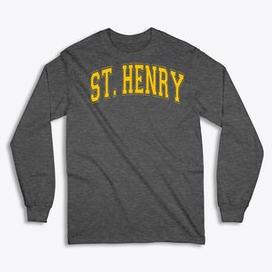 Saint Henry School Varsity Arch Classic Long Sleeve T-Shirt