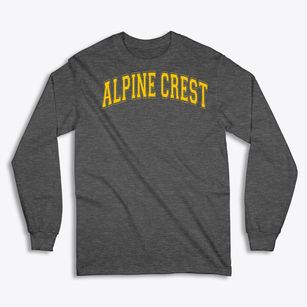 Alpine Crest Elementary School Varsity Arch Classic Long Sleeve T-Shirt