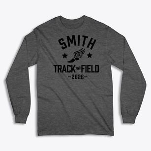Smith High School Track and Field Classic Long Sleeve T-Shirt