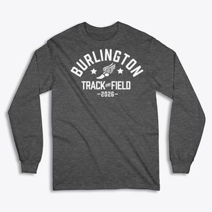 Burlington School Track and Field Classic Long Sleeve T-Shirt