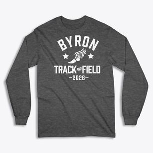 Byron High School Track and Field Classic Long Sleeve T-Shirt