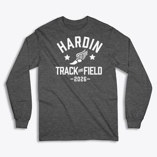 Hardin Christian Academy Track and Field Classic Long Sleeve T-Shirt