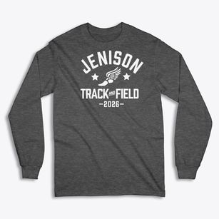 Jenison High School Track and Field Classic Long Sleeve T-Shirt
