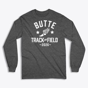Butte Public School Track and Field Classic Long Sleeve T-Shirt
