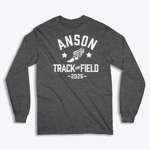 Anson High School Track and Field Classic Long Sleeve T-Shirt