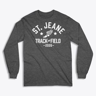 St Jean Baptiste Parish Track and Field Classic Long Sleeve T-Shirt
