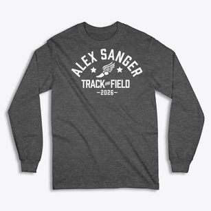 Alex Sanger Elementary School Track and Field Classic Long Sleeve T-Shirt