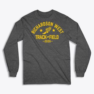 Richardson West Junior High School Track and Field Classic Long Sleeve T-Shirt