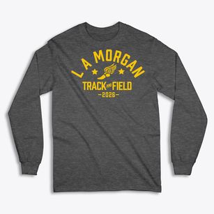 L A Morgan Academy Of Fine Arts Track and Field Classic Long Sleeve T-Shirt