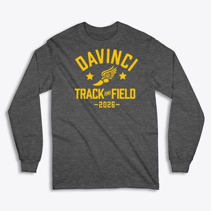 Davinci Academy Of Science & The Arts Track and Field Classic Long Sleeve T-Shirt