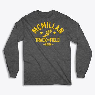 Mcmillan Elementary School Track and Field Classic Long Sleeve T-Shirt