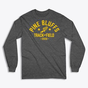 Pine Bluffs Elementary School Track and Field Classic Long Sleeve T-Shirt