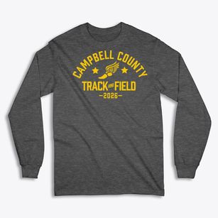 Campbell County High School Track and Field Classic Long Sleeve T-Shirt