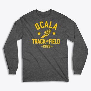 Ocala Middle School Track and Field Classic Long Sleeve T-Shirt